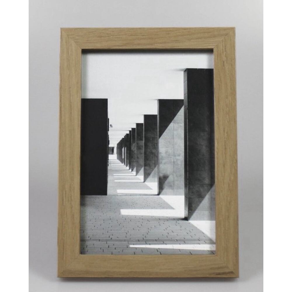 Threshold Set Of 4 4”x6” Modern MDF Tabletop, Thin Grain Wood Frame New